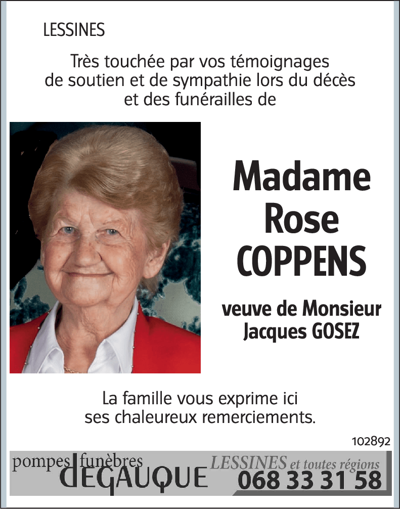 Rose COPPENS