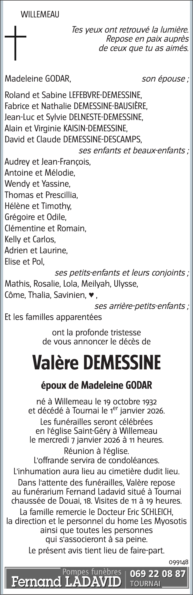 Valère DEMESSINE