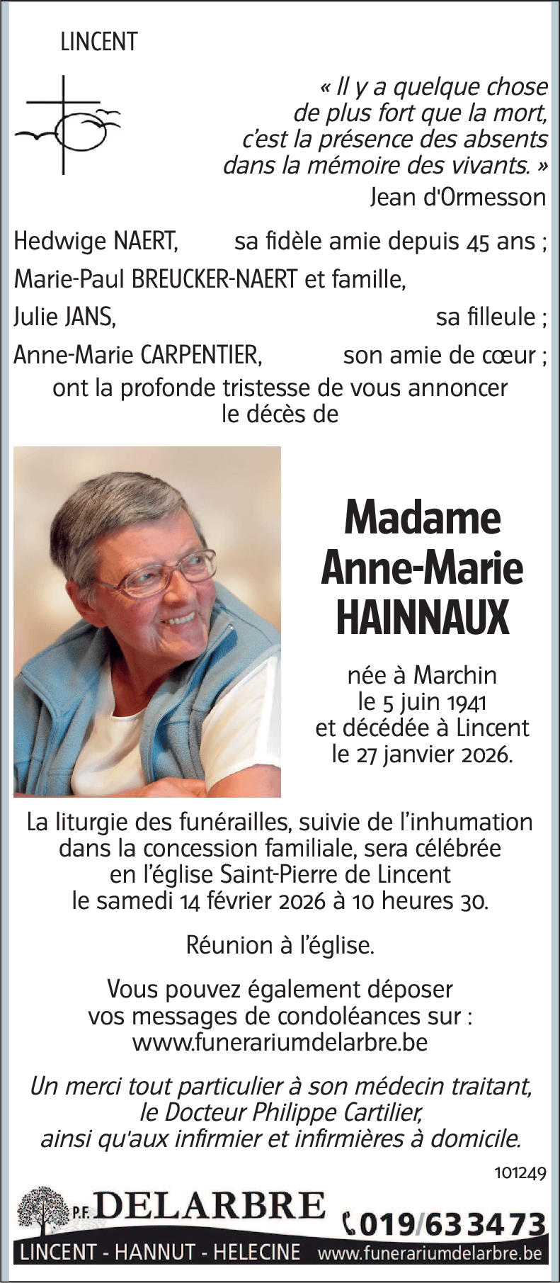 Anne-Marie HAINNAUX
