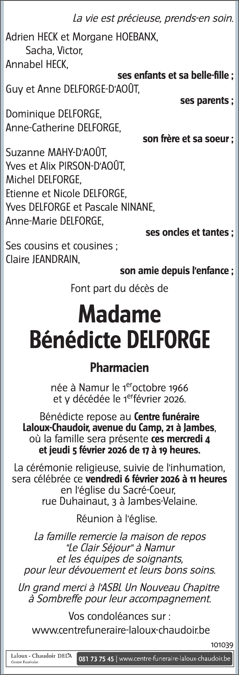 Bénédicte DELFORGE