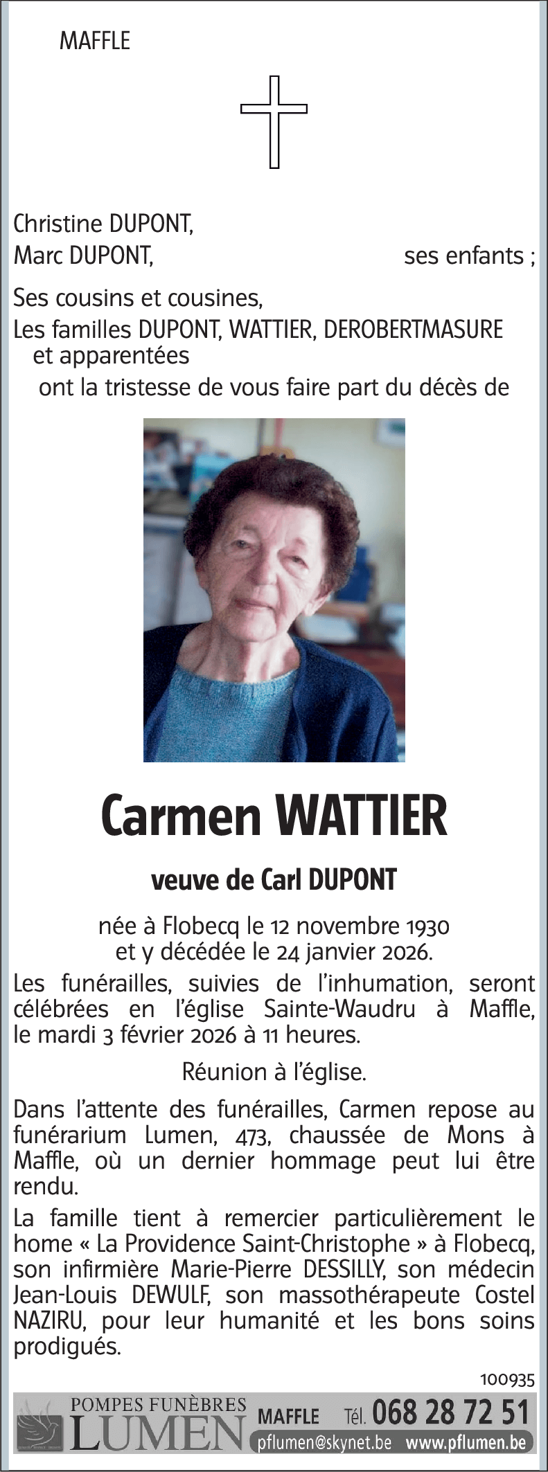 Carmen WATTIER