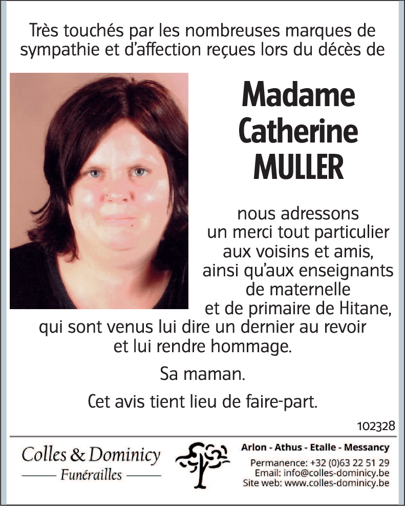 Catherine MULLER