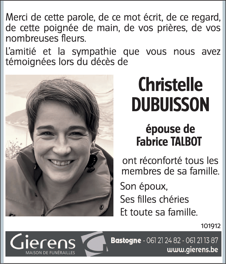 Christelle DUBUISSON