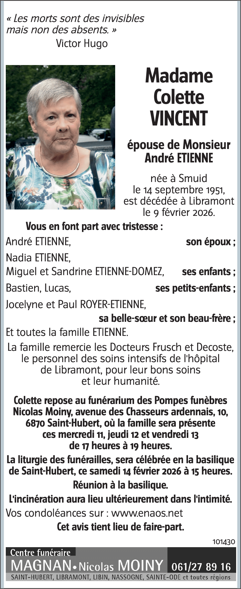 Colette VINCENT