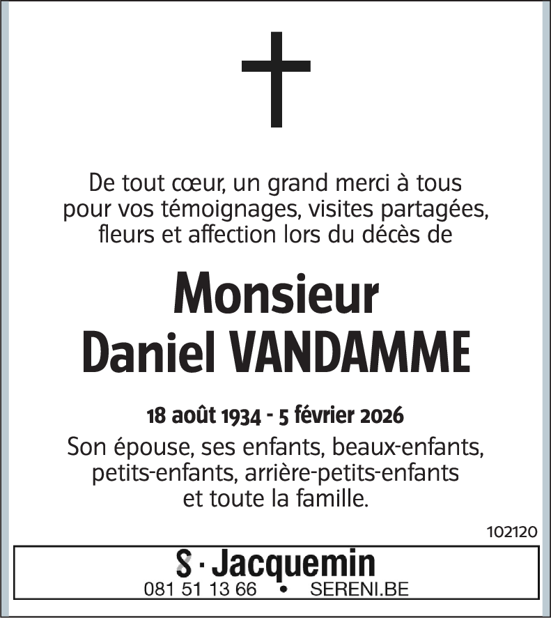 Daniel VANDAMME