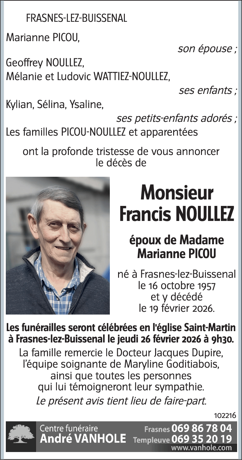 Francis NOULLEZ