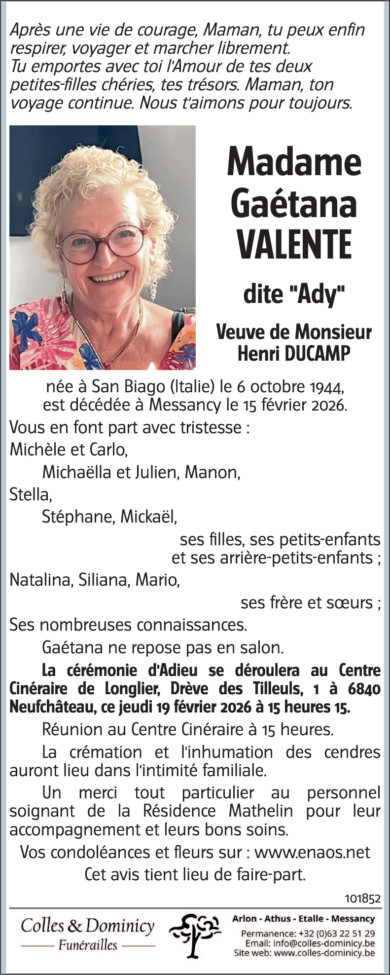 Gaétana VALENTE