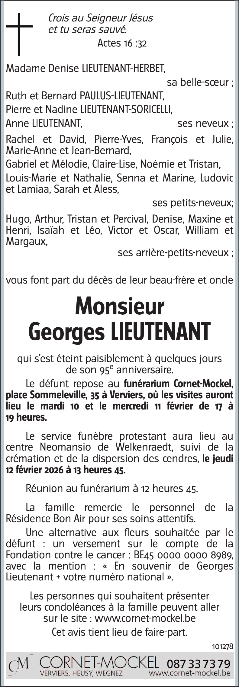 Georges LIEUTENANT
