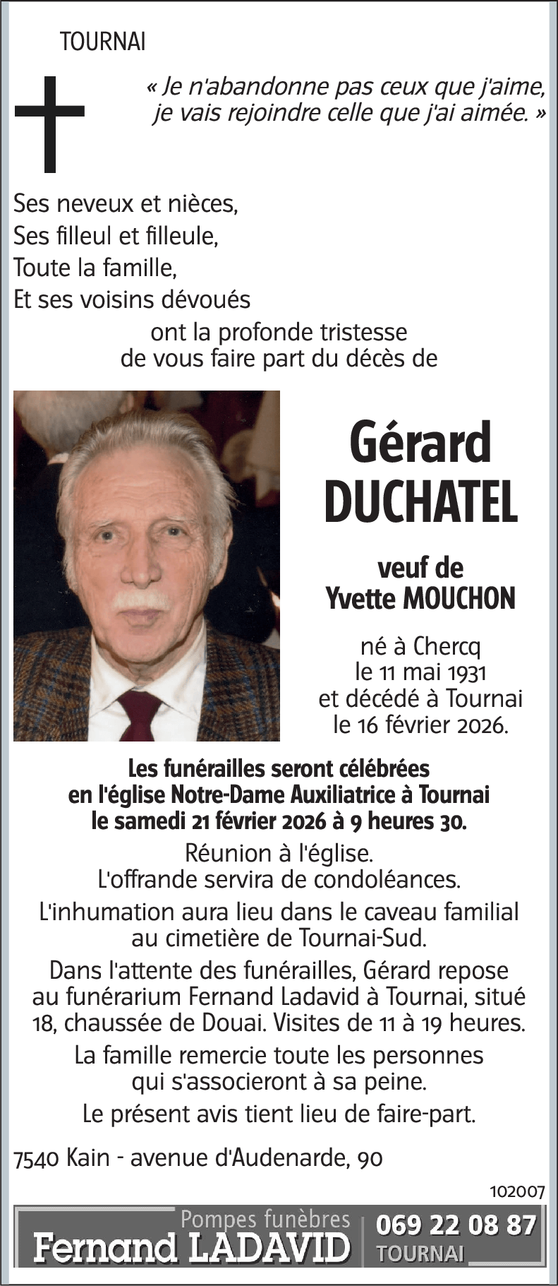 Gérard DUCHATEL