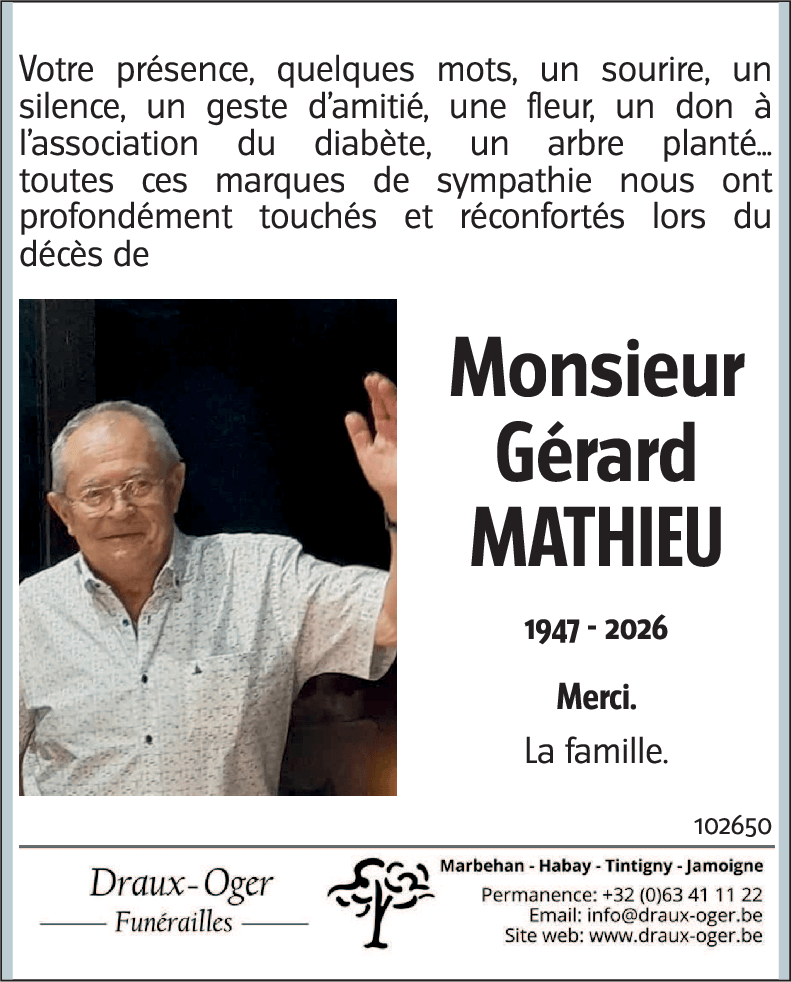 Gérard MATHIEU