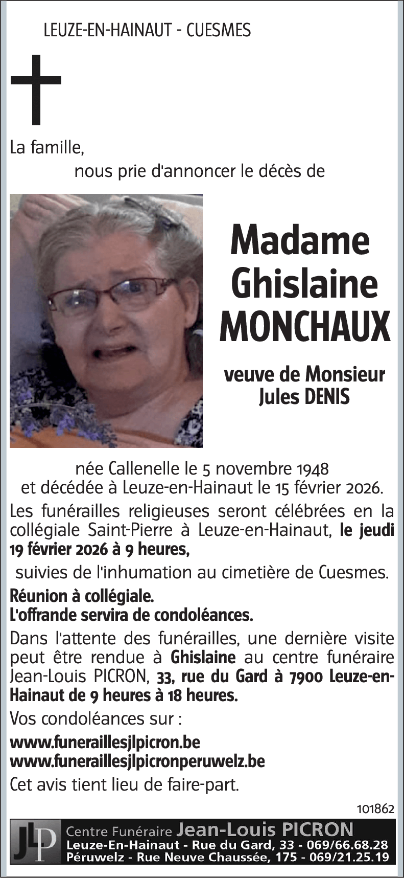 Ghislaine MONCHAUX