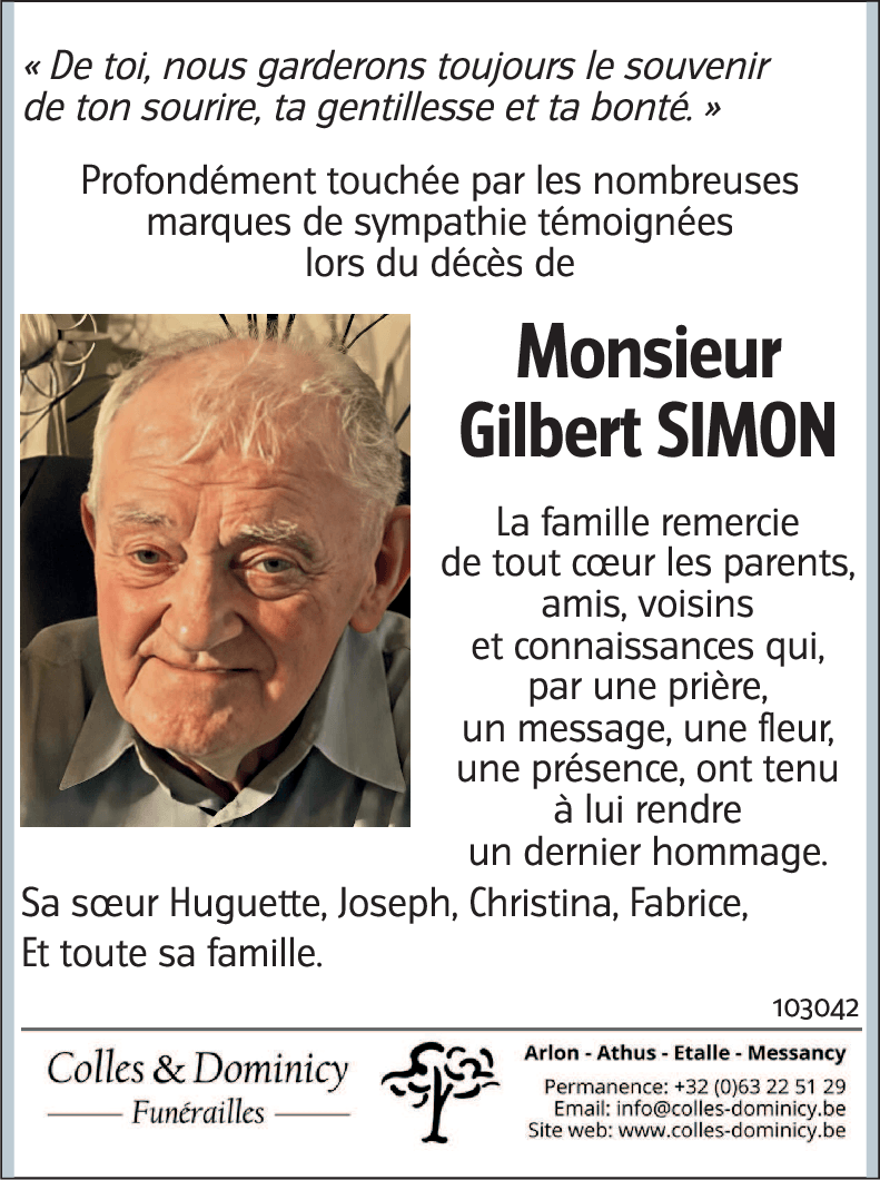 Gilbert SIMON