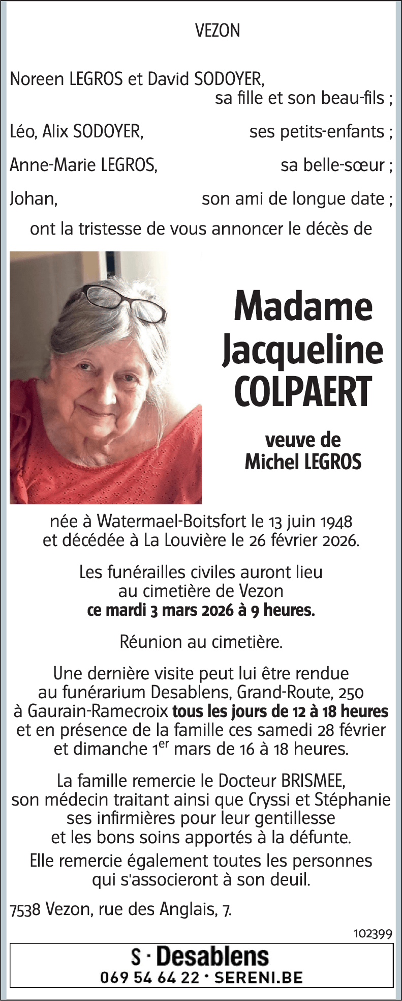 Jacqueline Colpaert