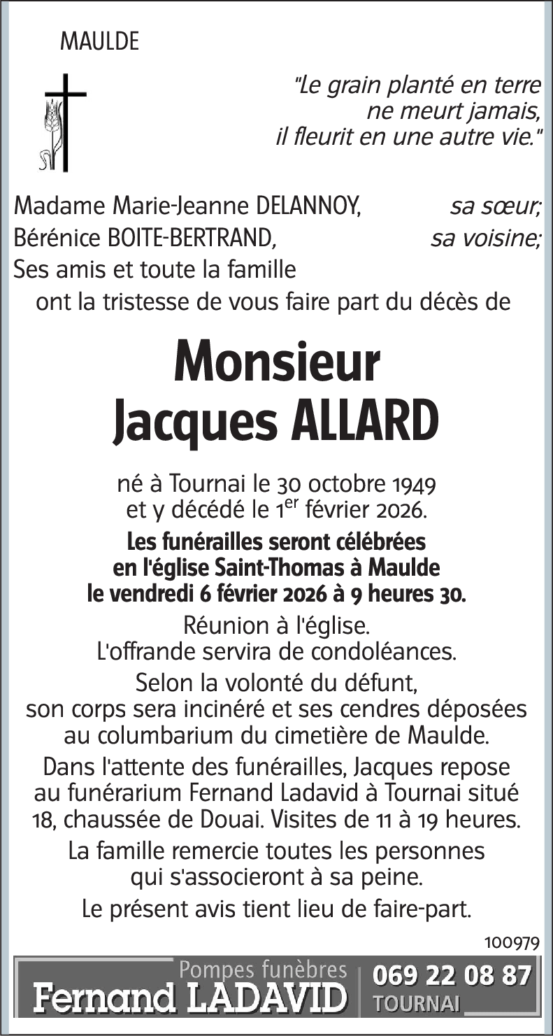 Jacques ALLARD
