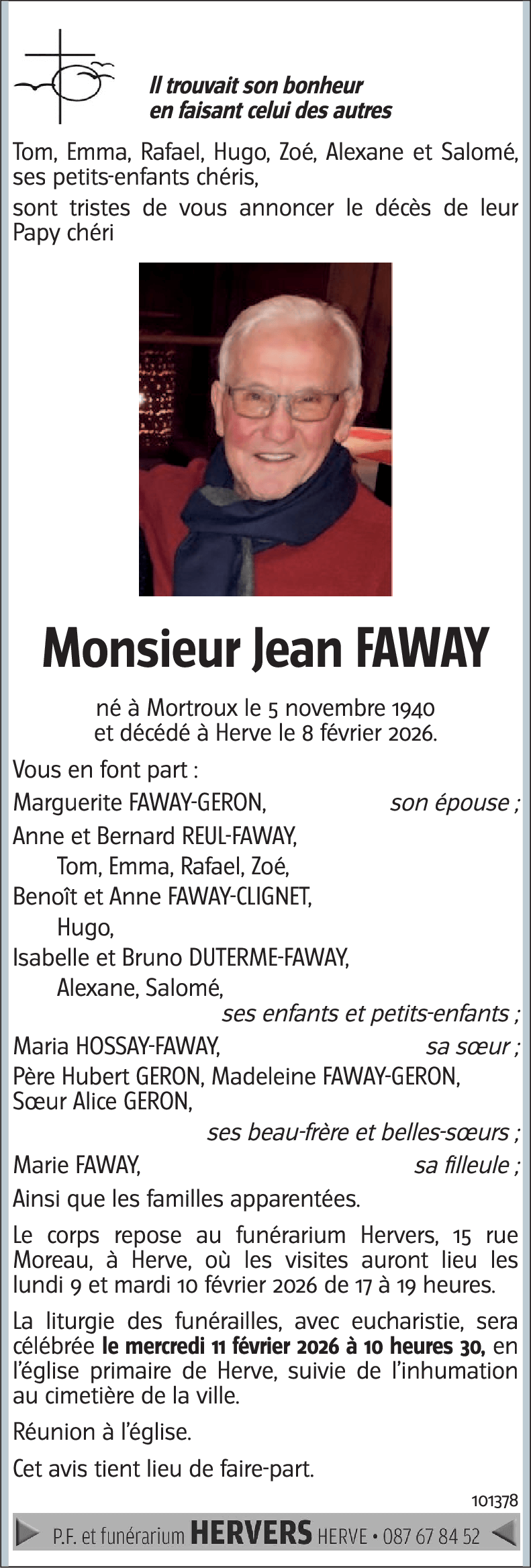 Jean FAWAY