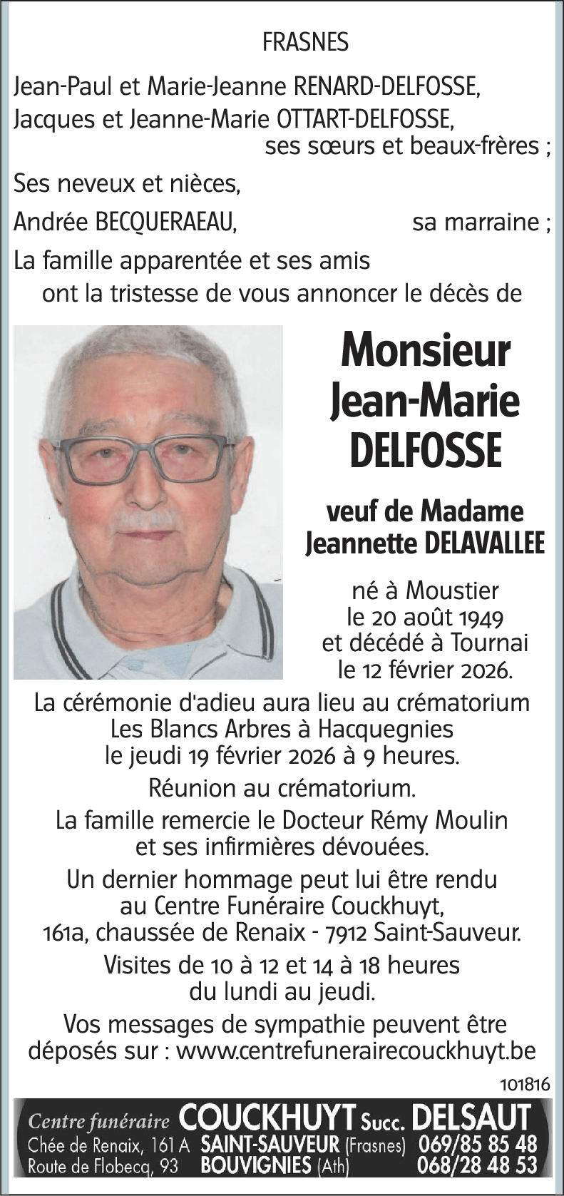 Jean-Marie DELFOSSE