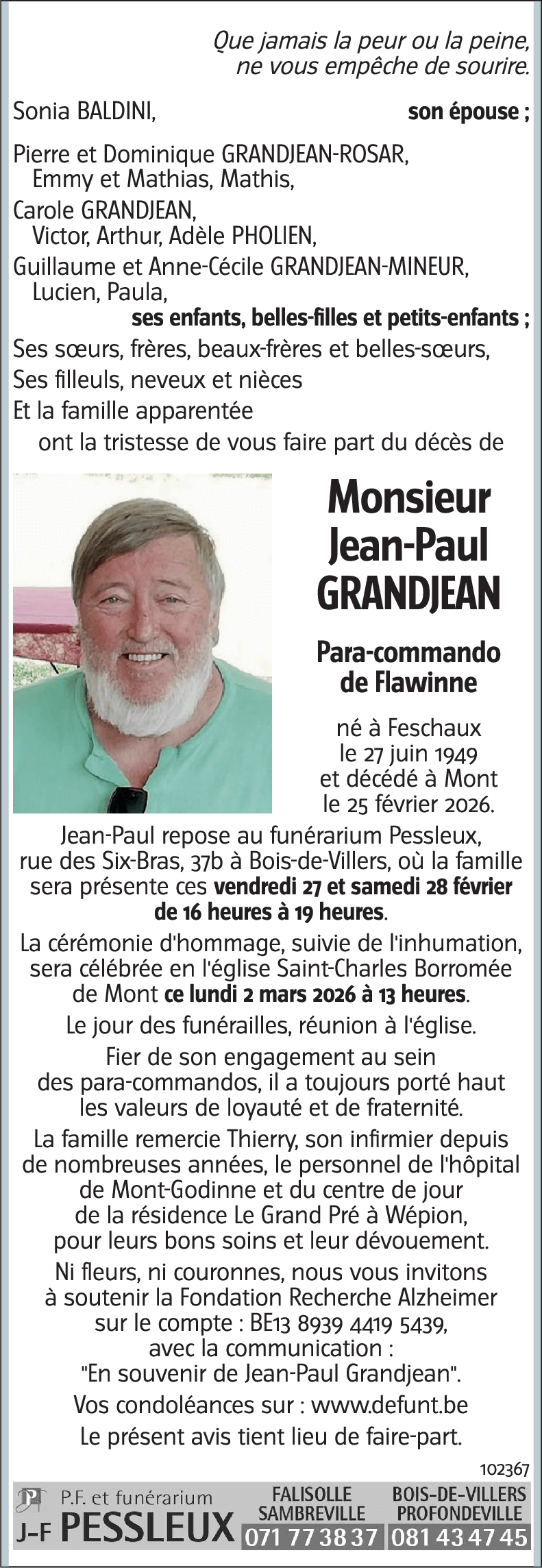 Jean-Paul GRANDJEAN