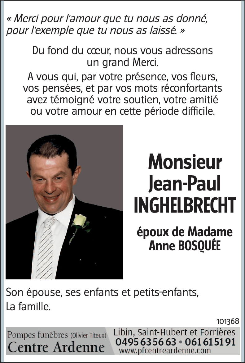 Jean-Paul INGHELBRECHT