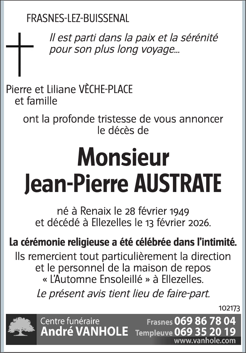 Jean-Pierre AUSTRATE