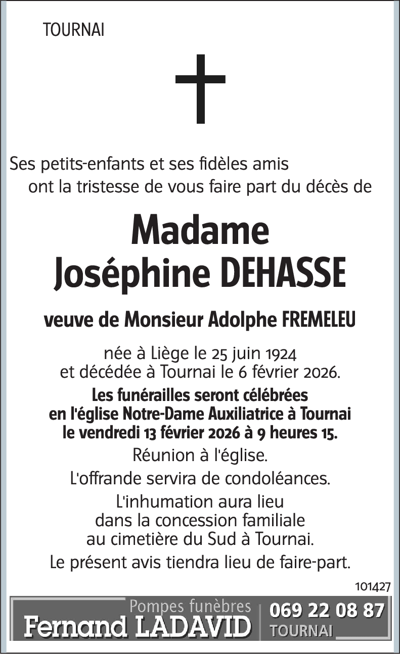 Joséphine DEHASSE
