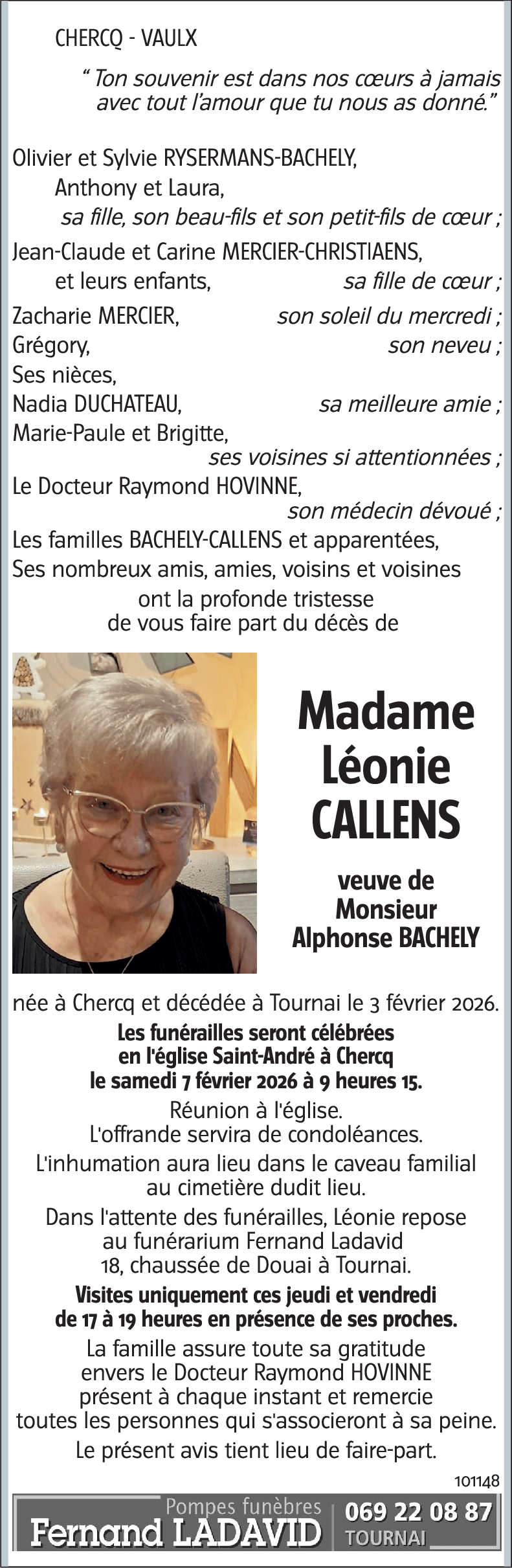 Léonie CALLENS