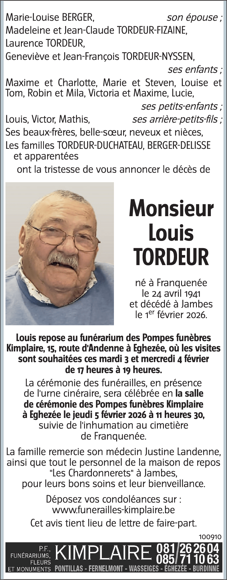 Louis TORDEUR