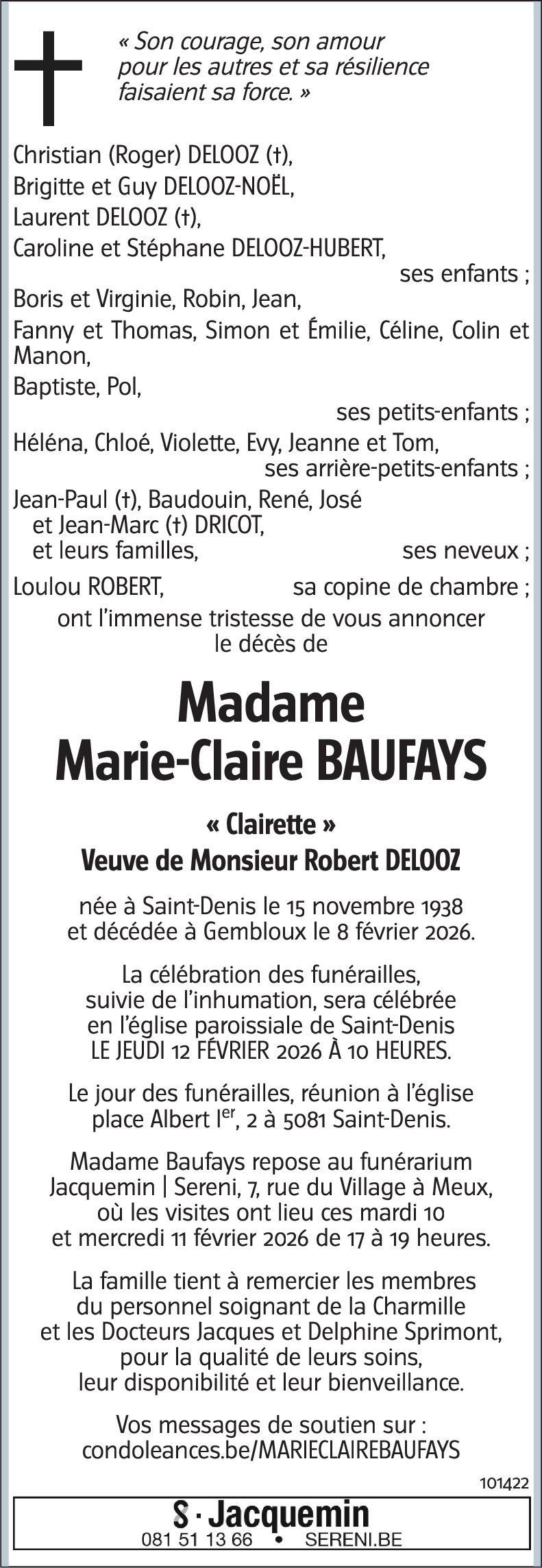 Marie-Claire Baufays