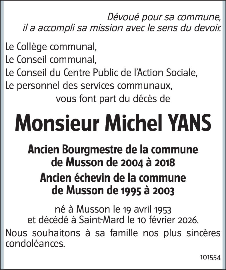 Michel YANS