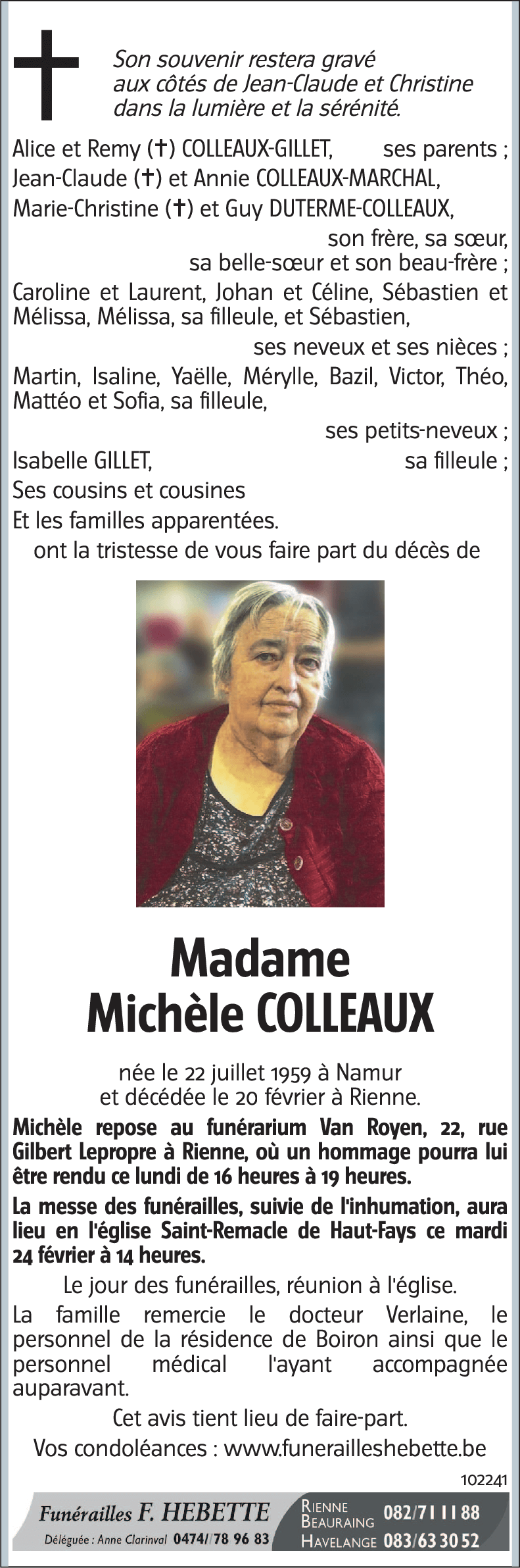 Michèle COLLEAUX
