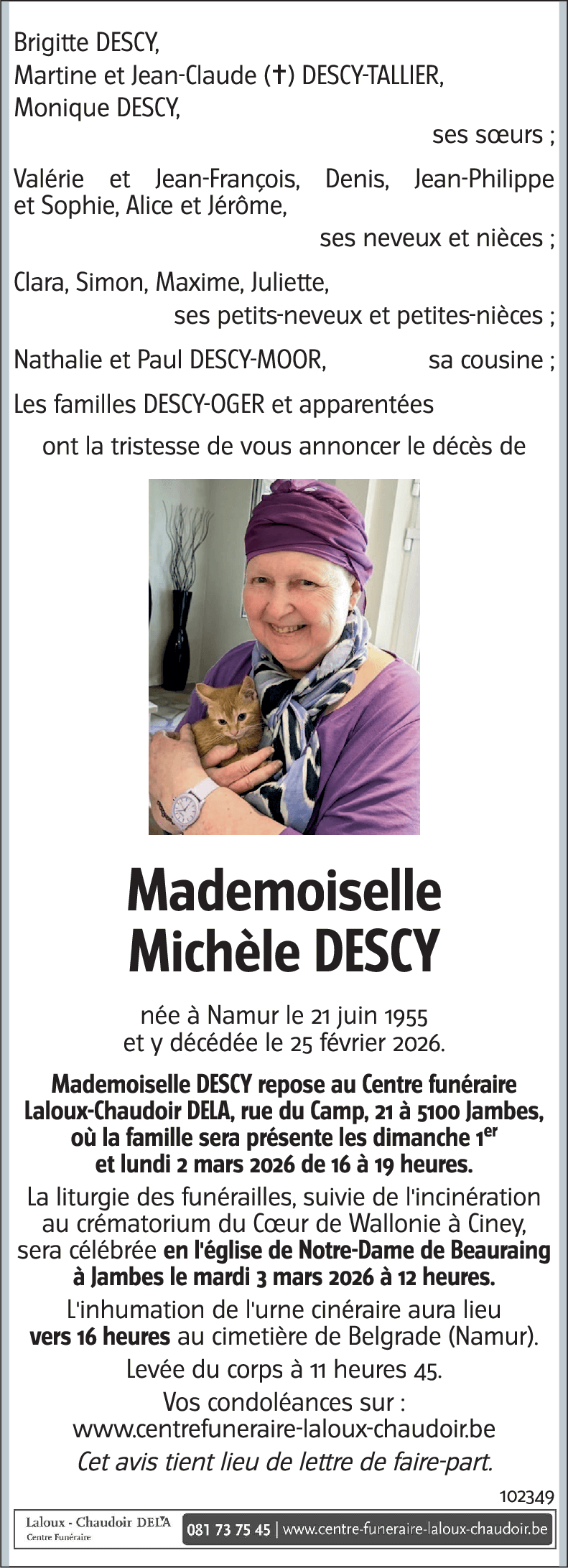 Michèle DESCY