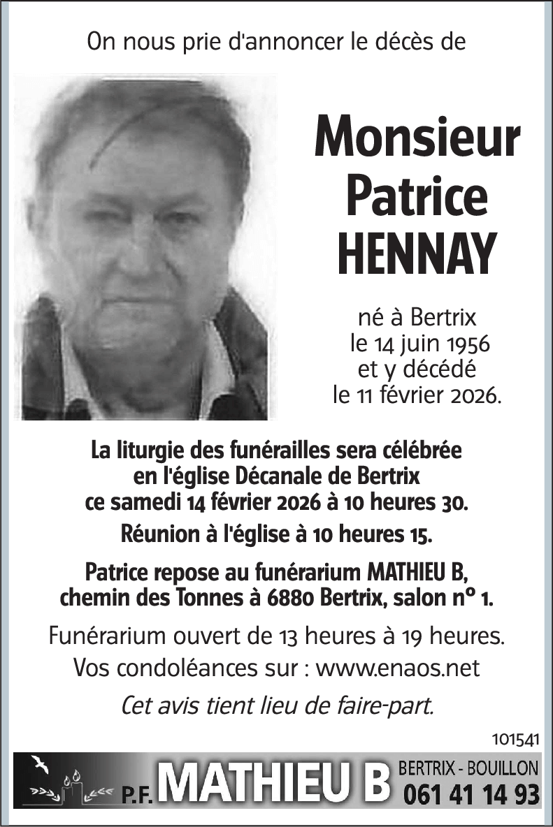 Patrice HENNAY