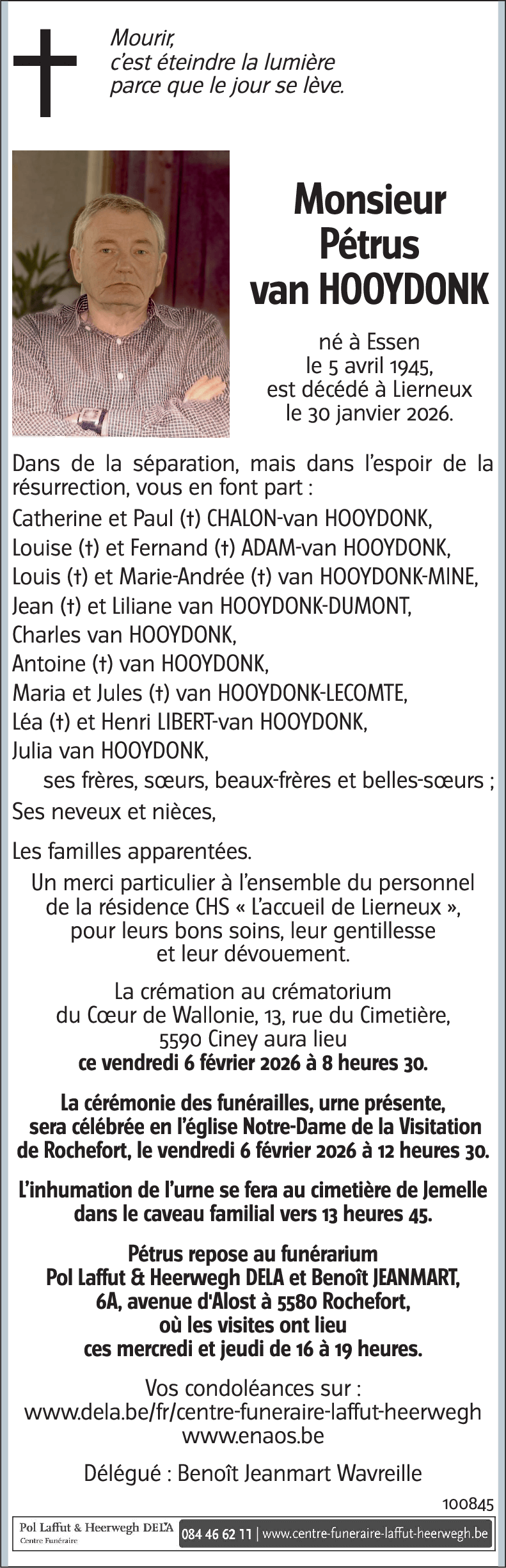 Pétrus van HOOYDONK