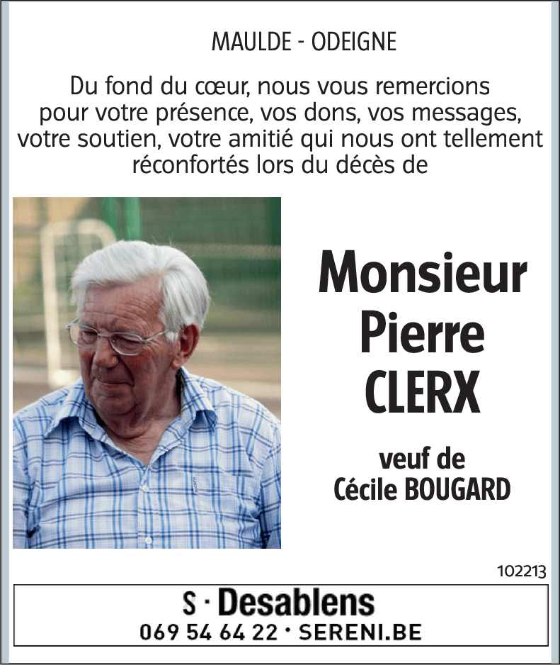 Pierre CLERX