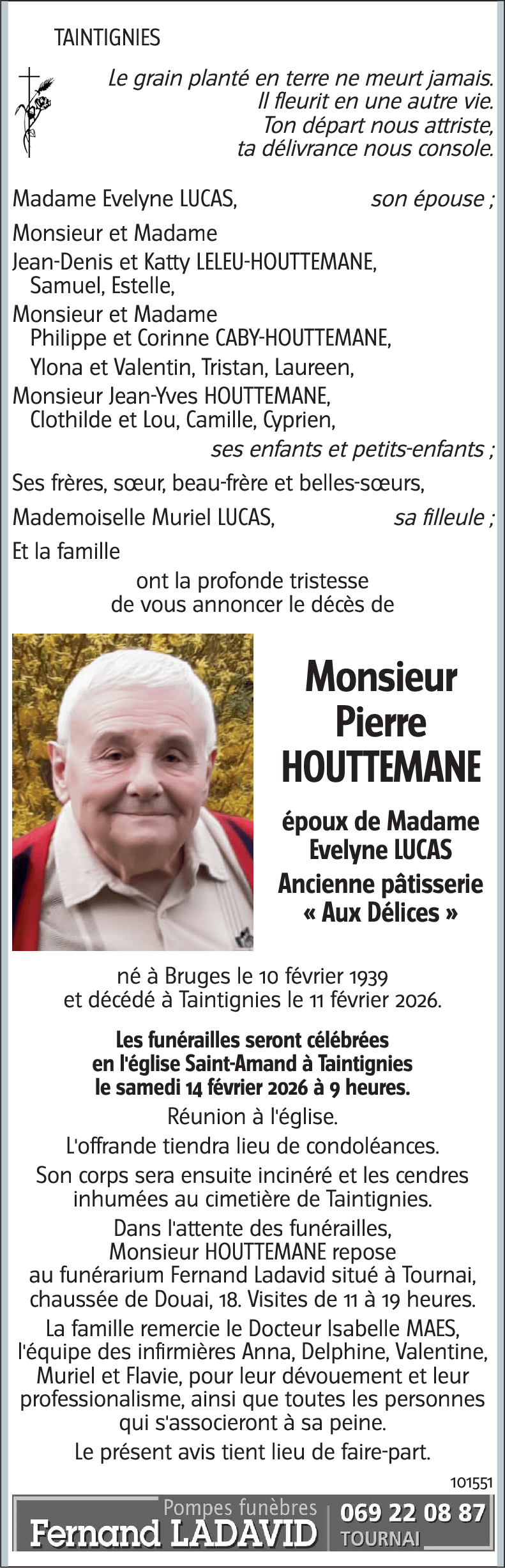 Pierre HOUTTEMANE