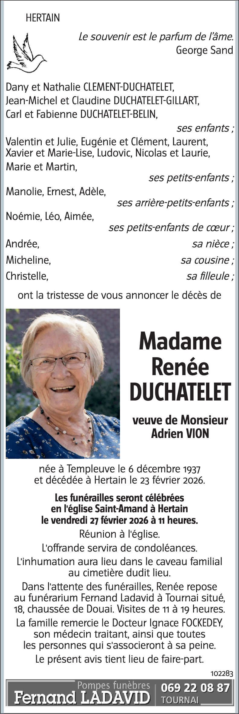Renée DUCHATELET