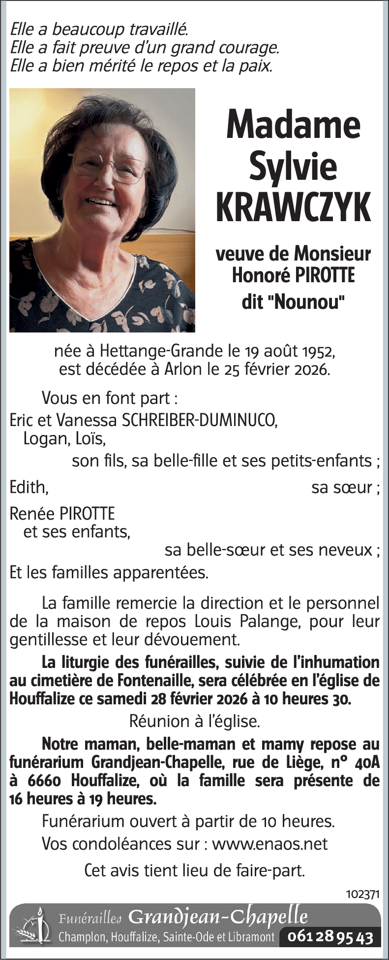 Sylvie KRAWCZYK