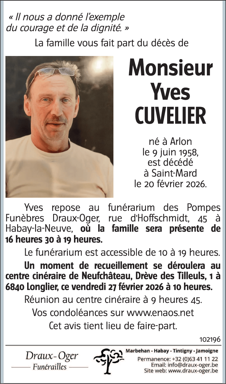 Yves CUVELIER