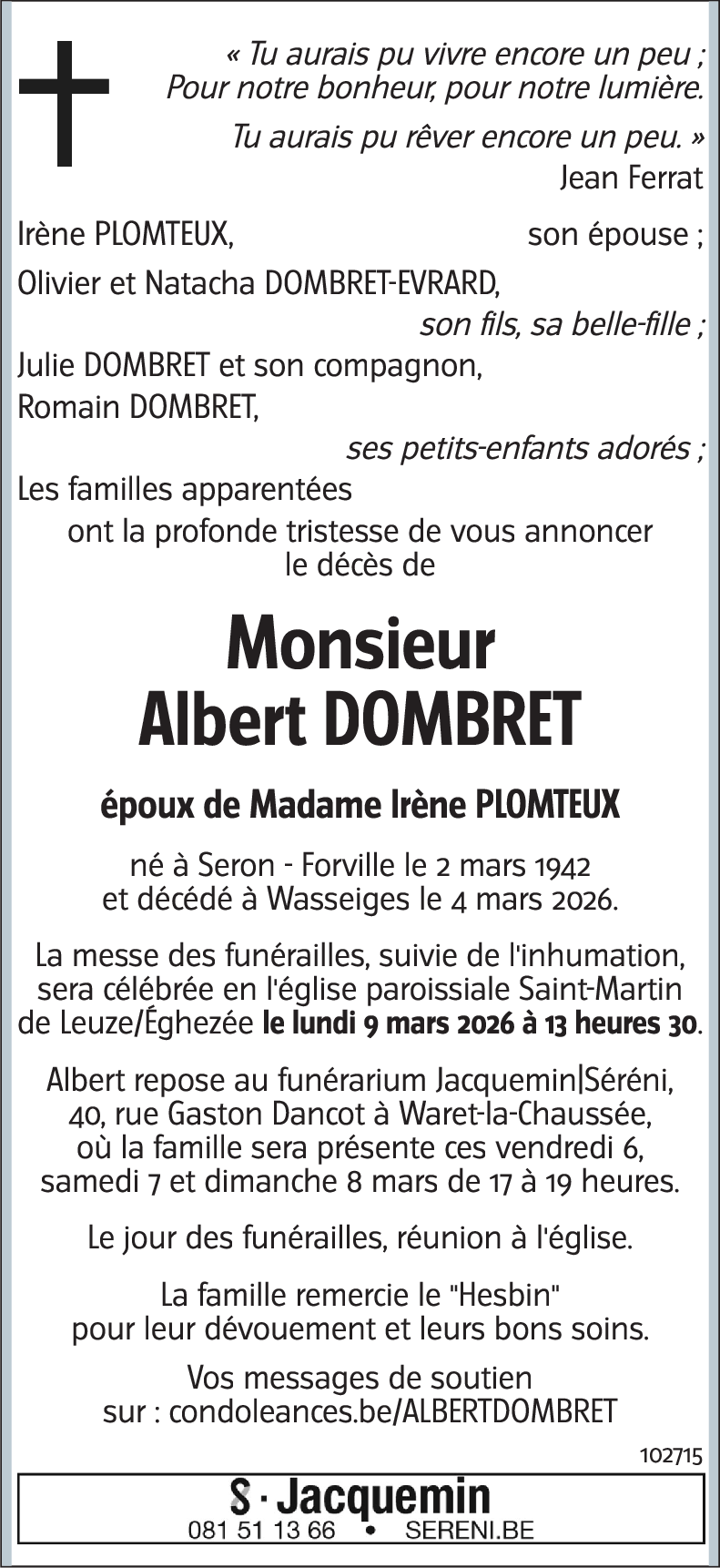 Albert Dombret