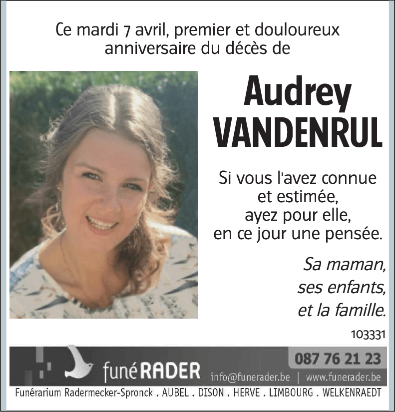 Audrey VANDENRUL