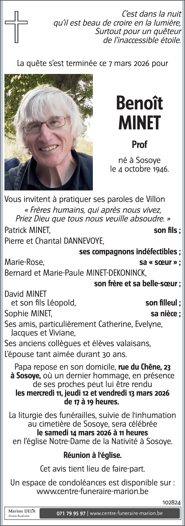 BenoÎt MINET