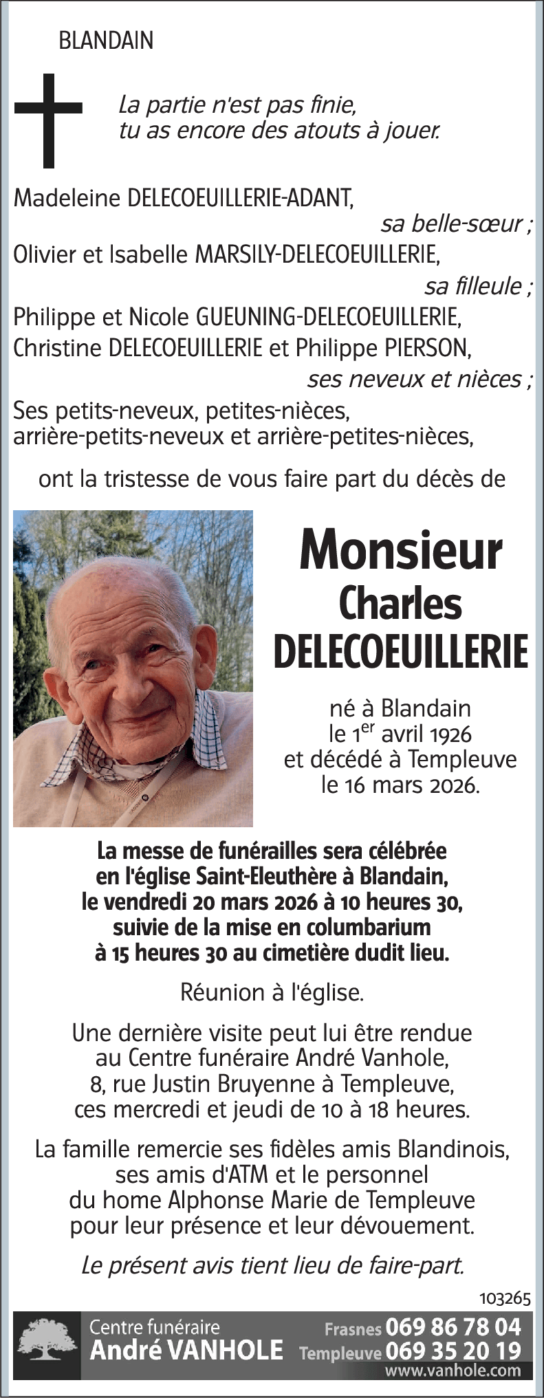 Charles DELECOEUILLERIE