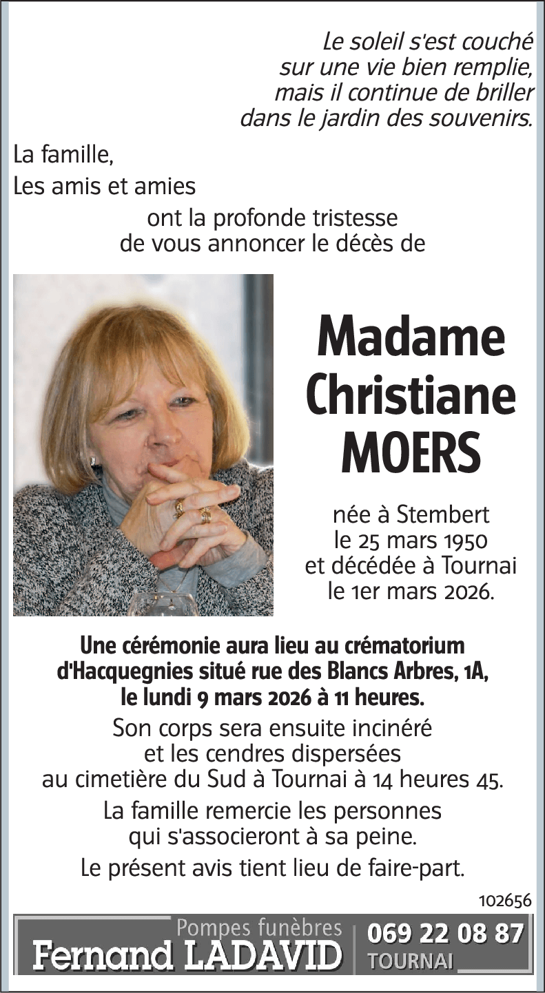 Christiane MOERS