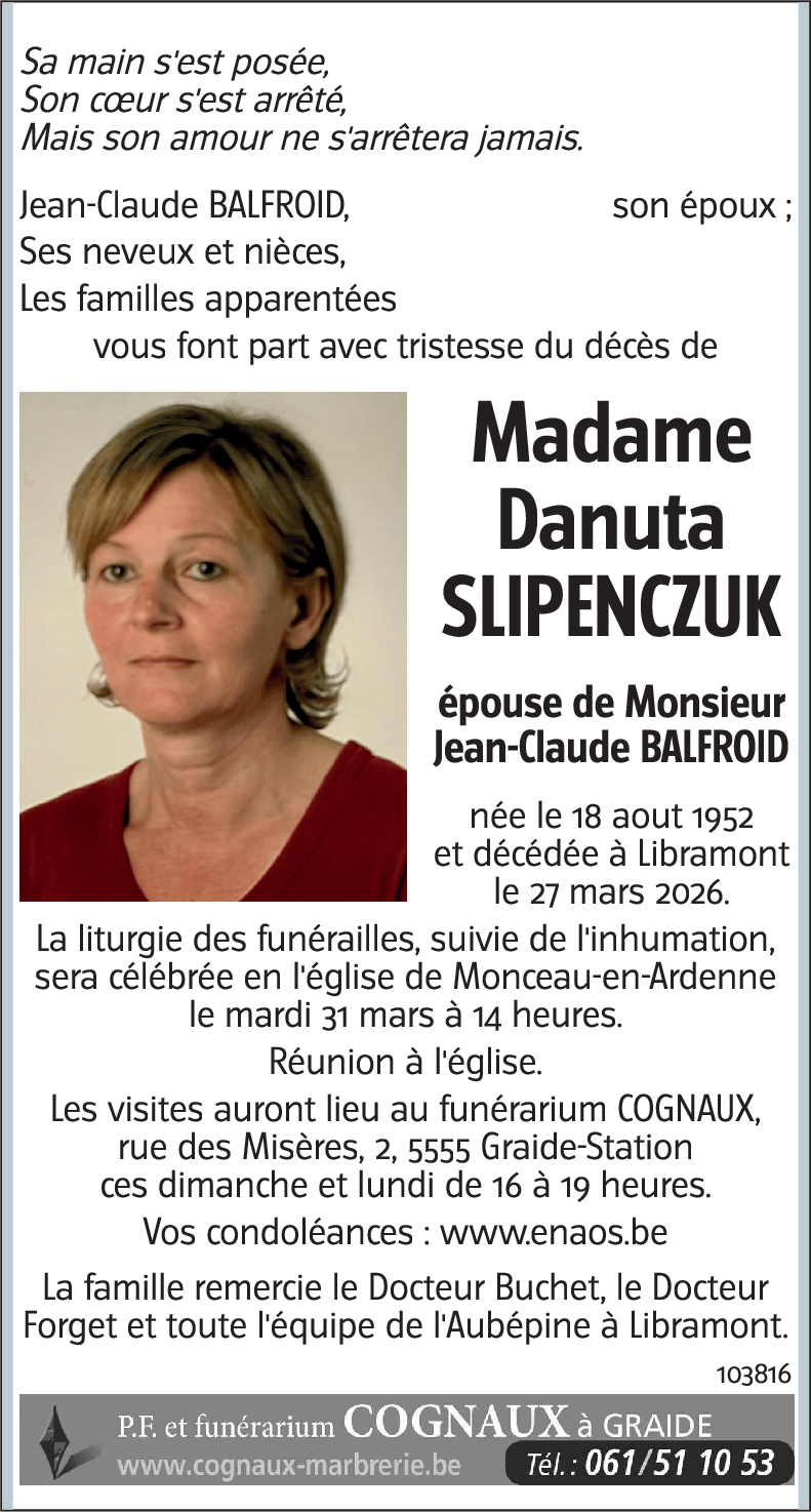 Danuta SLIPENCZUK