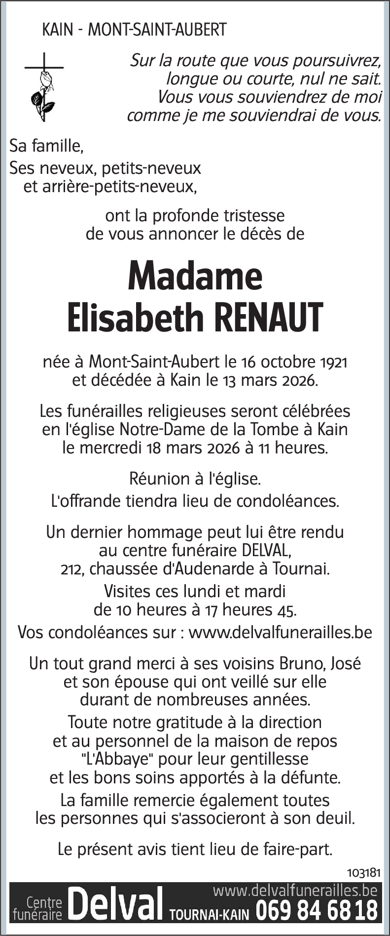 Elisabeth RENAUT