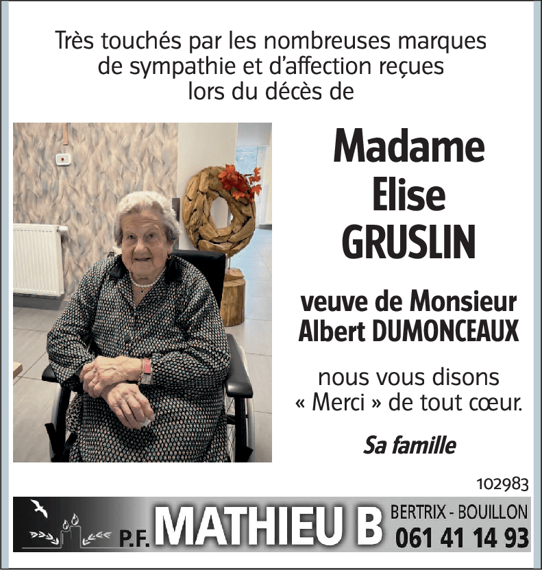 Elise GRUSLIN
