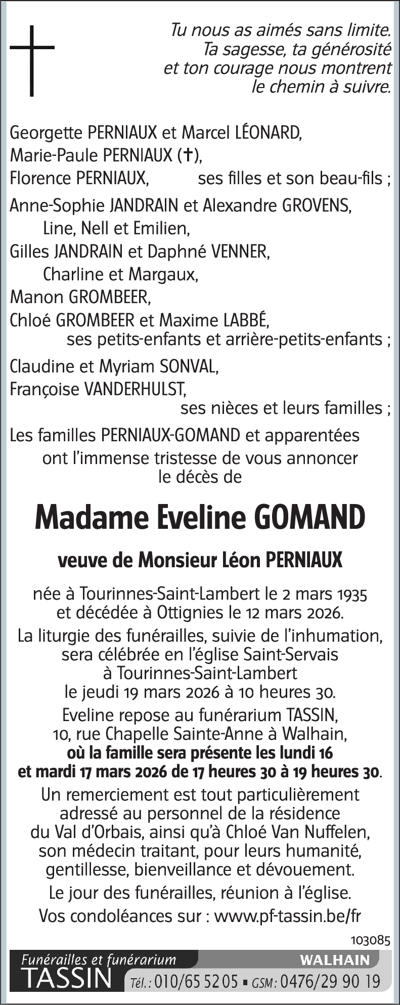 Eveline GOMAND
