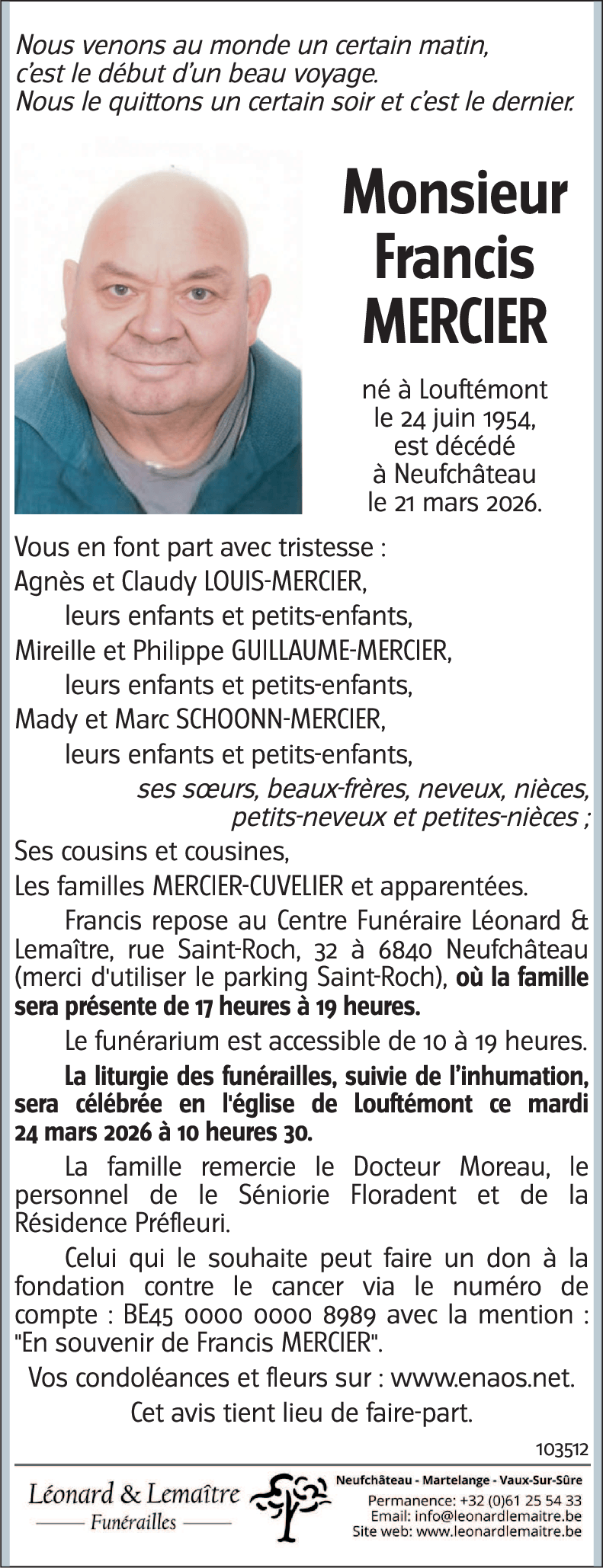 Francis MERCIER