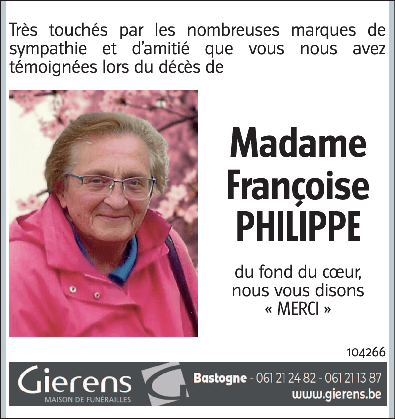 Françoise PHILIPPE