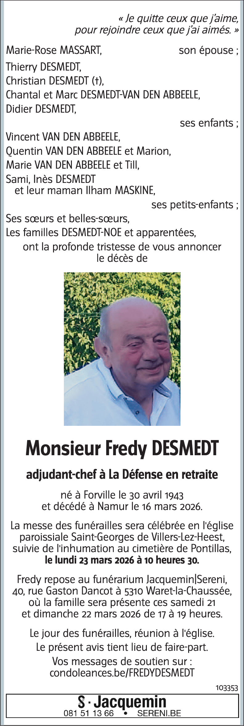 Fredy Desmedt