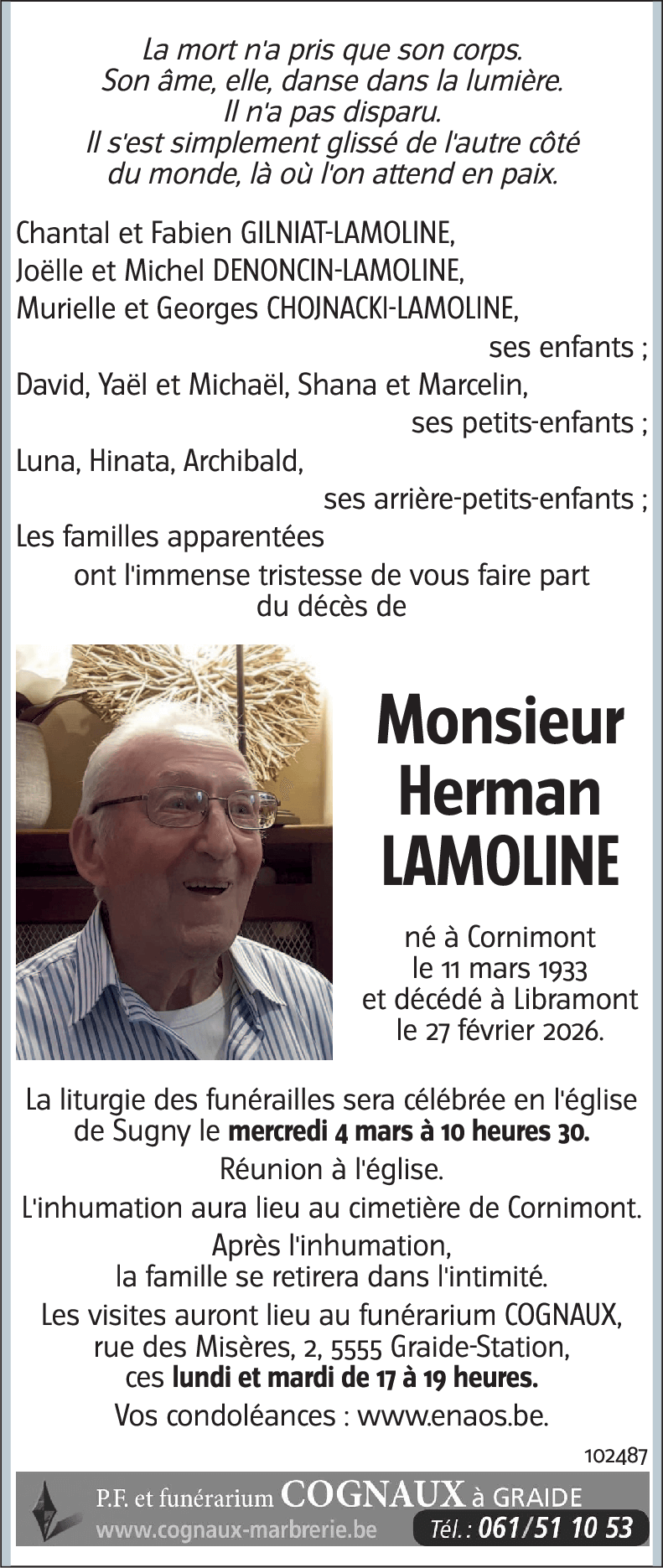 Herman LAMOLINE